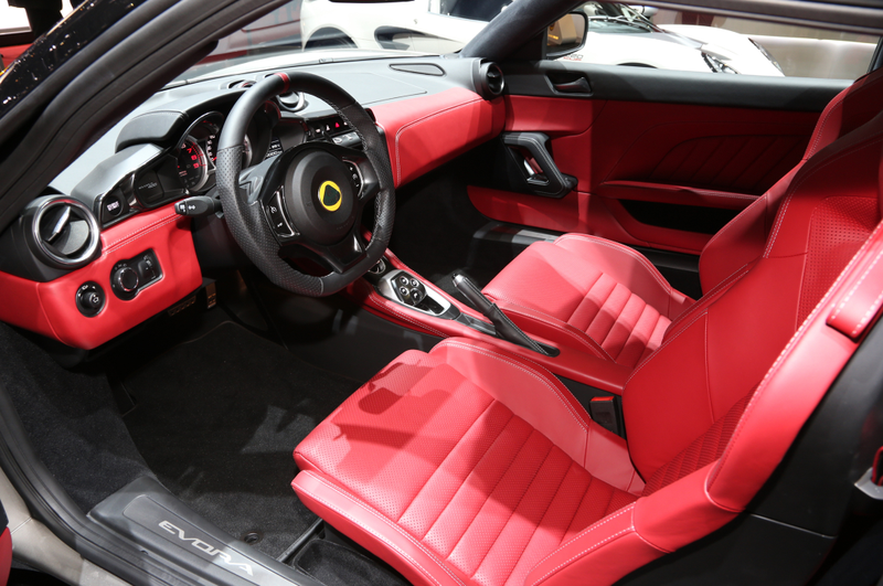 The Evora 400 interior